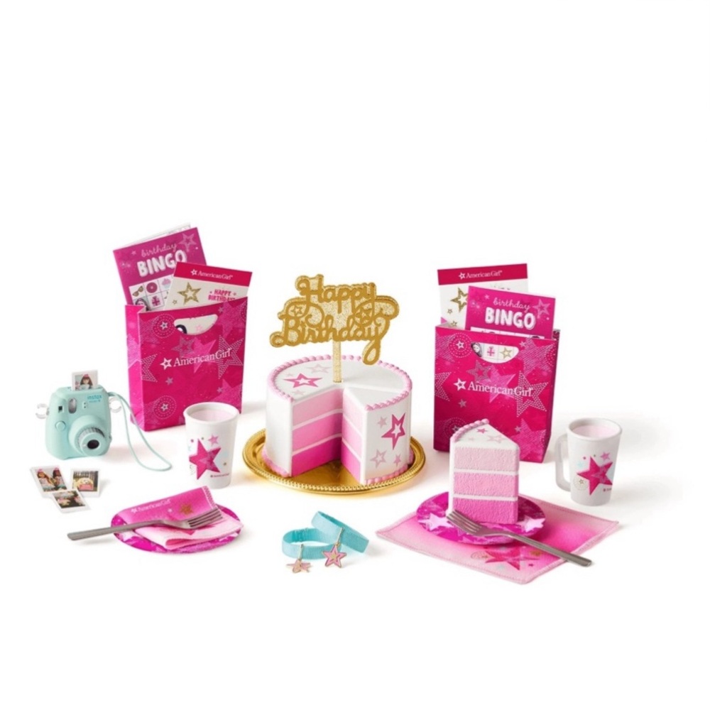 American Girl Truly Me Birthday Party Set, Retired in 2021